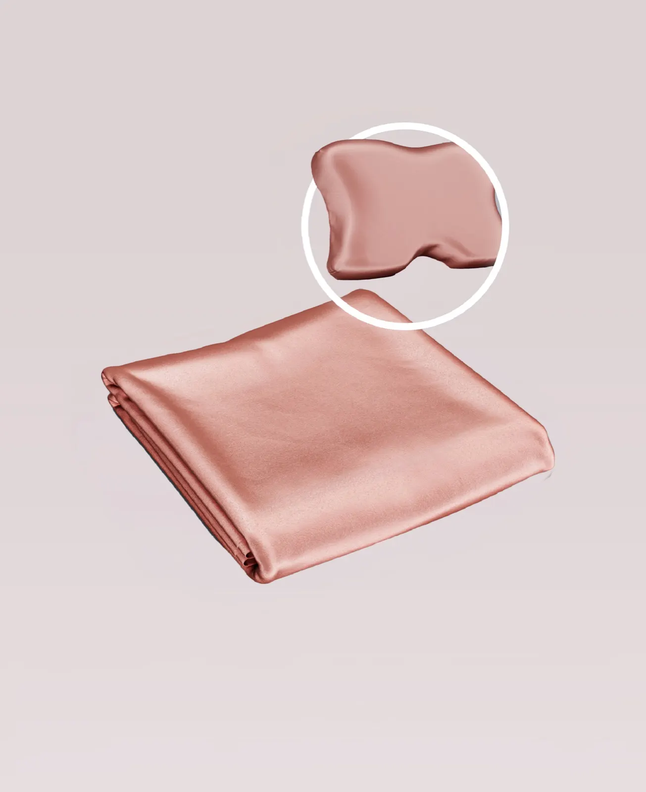 %100 İpek Yastık Kılıfı Pembe — Shine Pillow